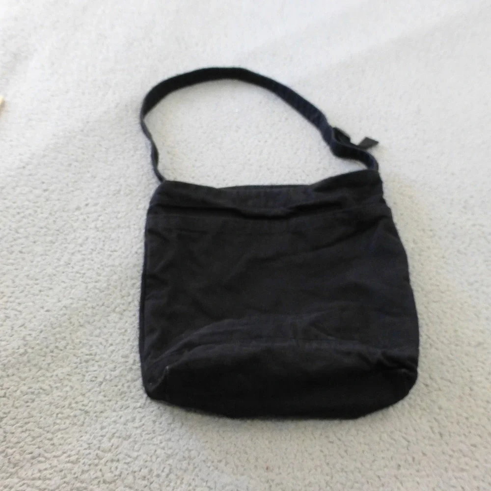 Campbell Cole Oliver Hooson O Bag Black Canvas Crossbody Messenger England Made